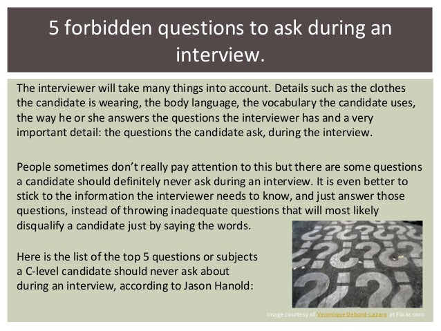what to ask on an interview