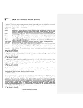 Solution Manual for Principles of Operations Management Sustainability ...