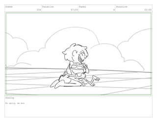 Scene
256
Duration
07:00
Panel
6
Duration
01:00
Dialog
No sprig, we won
 