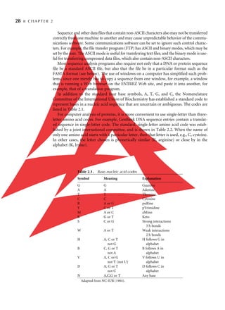 Bioinformatics Sequence And Genome Analysis 1st Edition David W Mount | PDF