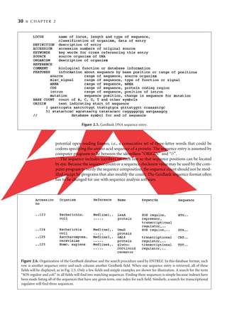 Bioinformatics Sequence And Genome Analysis 1st Edition David W Mount | PDF