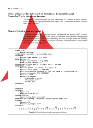 Bioinformatics Sequence And Genome Analysis 1st Edition David W Mount | PDF