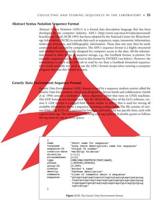Bioinformatics Sequence And Genome Analysis 1st Edition David W Mount | PDF