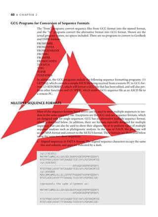 Bioinformatics Sequence And Genome Analysis 1st Edition David W Mount | PDF