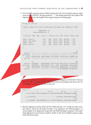 Bioinformatics Sequence And Genome Analysis 1st Edition David W Mount | PDF