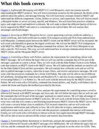 Mqtt Security.pdf Mqtt Essentials A Lightweight Iot Protocol Gaston Hillar | PDF