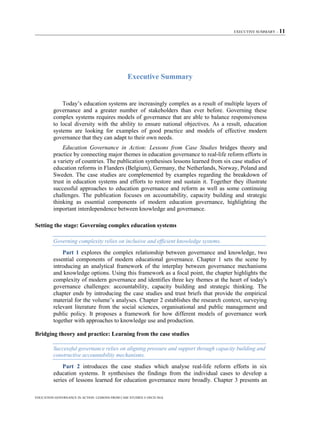 Educational Research And Innovation Education Governance In Action ...