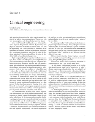 Clinical Engineering Notebook Clinical Engineering Handbook 2nd Edition Ernesto Iadanza (Ed.) | PDF