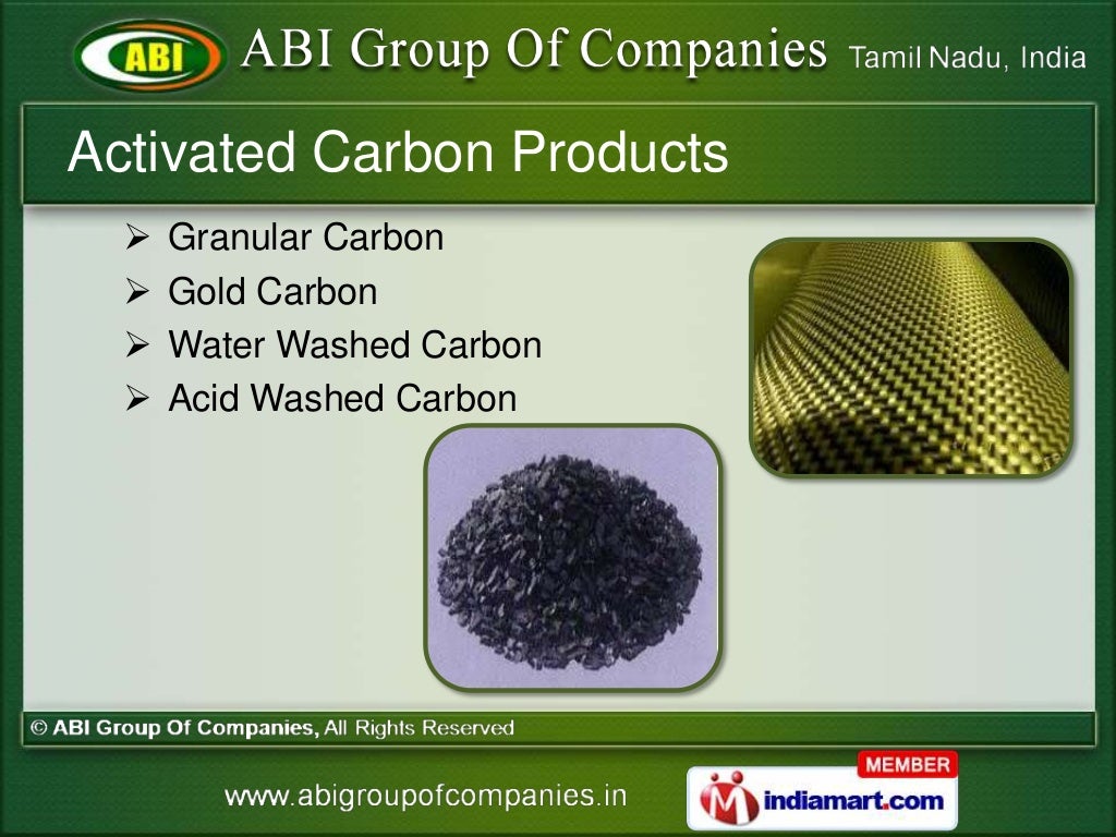 Activated Carbon Products by ABI Group Of Companies Tuticorin