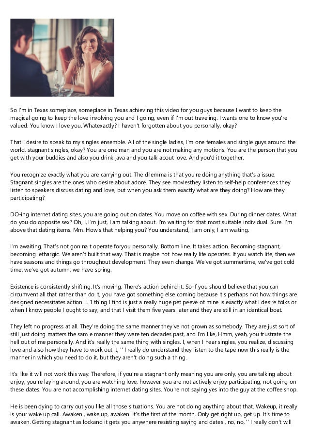 Dating for singles