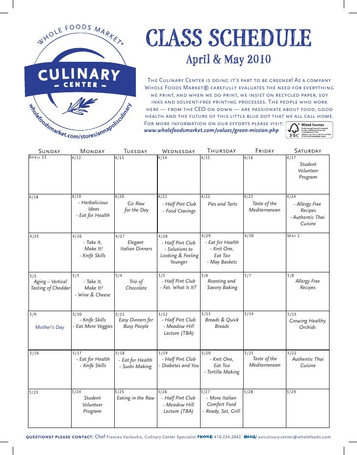 spring-schedule