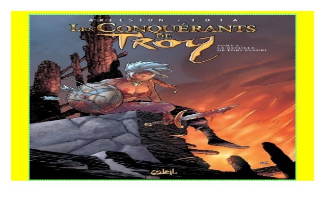 Les Conquérants De Troy Page De Garde