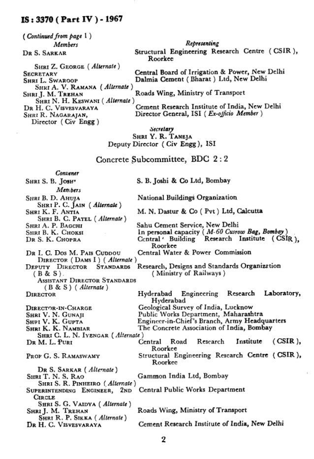 Is 3370 Part 4 Pdf