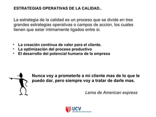 Sesion 04 - Proceso del Control de la Calidad | PPT