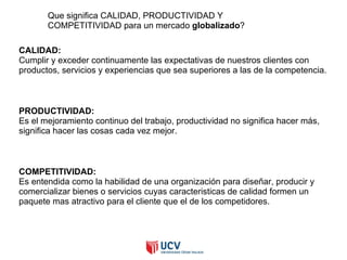 Sesion 04 - Proceso del Control de la Calidad | PPT