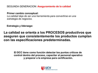 Sesion 04 - Proceso del Control de la Calidad | PPT