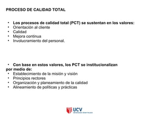 Sesion 04 - Proceso del Control de la Calidad | PPT