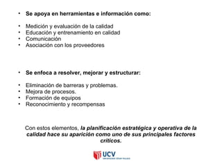 Sesion 04 - Proceso del Control de la Calidad | PPT