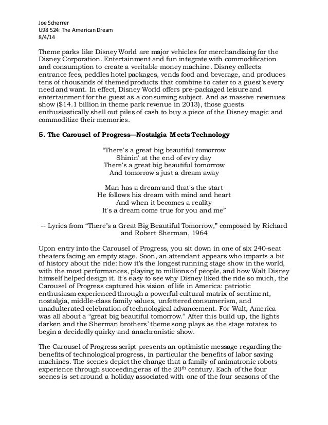 Disney And The Commodification Of Happiness Disney And The Commodification Of Happiness
