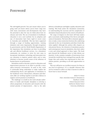 Healthcare Simulation Education Evidence Theory Practice Jolly | PDF
