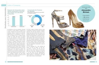 Lojas e Franquias
                                                                                                                                   Canais de venda
Resultados para Stakeholders

                                                                                                                                         2011
                               Resposta dos franqueados atuais                   Concentração das Franquias                        Alexandre
                               quando perguntados se abririam                    por Operador
                               uma franquia caso não fossem                      (Quantidade de Operadores por quantidade
                                                                                 de Franquias Detidas)
                                                                                                                                    Birman
                               franqueados
                               100                            95,7%              2 franquias                          1 franquia    1 loja própria
                                            86,0%                                    31%                                  41 %
                               80
                                                                                                                                    + 18 clientes
                                                                                                                                    multimarcas*
                               60
                                                                                                                                    * Mercado interno
                               40


                               20
                                                                                            3                        4 ou mais
                                0                                                       franquias                    franquias
                                        2008/2009            2009/2010                     16%                          13%


                               vas demãos de tinta nas paredes, forrações      Em 2012, a ordem é melhorar cada vez mais
                               nos bancos e sofás, tapetes e mudanças nas      os ambientes. “Queremos aumentar o tamanho
                               vitrines. “Fazemos isso de uma forma muito      das lojas, com mais área, assentos e conforto.
                               planejada, porque o aspecto da sustentabi-      Nossas lojas estão sempre muito cheias, é um
                               lidade precisa ser considerado. As lojas so-    problema maravilhoso, mas a empresa precisa
                               frem um desgaste, têm um tráfego pesado,        pensar nisso para garantir o conforto da consu-
                               vendem em média 350 pares de sapatos            midora”, diz Cláudia. As marcas Schutz e Ana-
                               por dia, são pequenas e muito movimenta-        capri planejam, além de abrir novas lojas, tam-
                               das. Então precisa ter um cuidado grande        bém uma expansão geográfica, chegando a
                               com manutenção e higiene, uma luz corre-        novas praças onde ainda não estão presentes.
                               ta, bancos e cadeiras confortáveis, ambien-     Em 2011, o grupo cumpriu a meta de expandir
                               te agradável. Mas temos de fazer isso com o     sua rede em 38 lojas, além de realizar 17 refor-
                               menor custo possível”, explica Cláudia Narci-   mas com ampliações, aumentando a área de
                               so, diretora de Pesquisa  Desenvolvimento e    vendas em 22%.
                               Marketing da marca Arezzo. Essa “ambienta-      Um dos destaques foi a loja conceito da
                               ção” é arquitetada de forma a gastar o mínimo   Arezzo no Rio de Janeiro, na Rua Gar-
                               possível, para não impactar os gastos dos       cia D’Avila. A Schutz, que tem uma fla-
                               franqueados e da própria Companhia. “Os         gship na Rua Oscar Freire, em São Paulo,
                               pontos de venda são uma ferramenta de se-       abriu sete novas lojas, chegando ao total de
                               dução, então sempre temos muito o que fa-       17 no país, além de uma franquia-piloto,
                               zer”, completa a diretora. Em 2011, foram       aberta em 2011, em Salvador. São pontos de
                               investidos R$ 30 milhões na abertura de 38      venda modernos e cosmopolitas, com video
                               novas lojas e na expansão de 17.                walls, closets, nichos e rica iluminação.




             40                relatório de sustentabilidade 2011                                                                                       arezzoCO   41
 