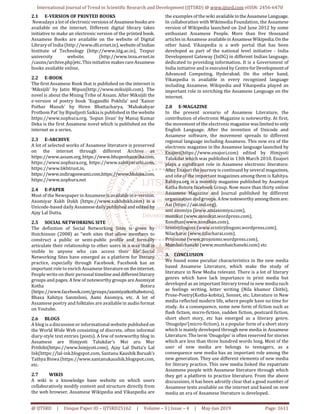 Assamese Literature in New Media An Introduction PDF