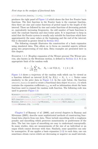 Introduction To Functional Data Analysis 1st Kokoszka Piotr Reimherr | PDF