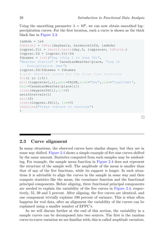 Introduction To Functional Data Analysis 1st Kokoszka Piotr Reimherr | PDF