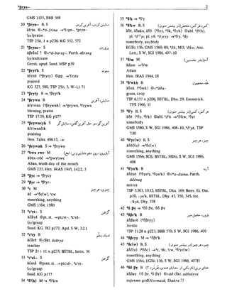 Distionary B.pdf Sogdian Dictionary Sogdianpersianenglish B Gharib | PDF