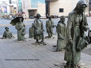 monument of anonymous passerby, Wroclaw, Pologne 
 