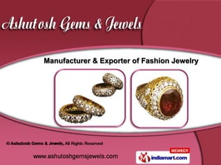 Manufacturer & Exporter of Fashion Jewelry
 