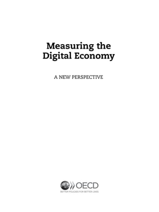 Measuring The Digital Economy A New Perspective Oecd | PDF