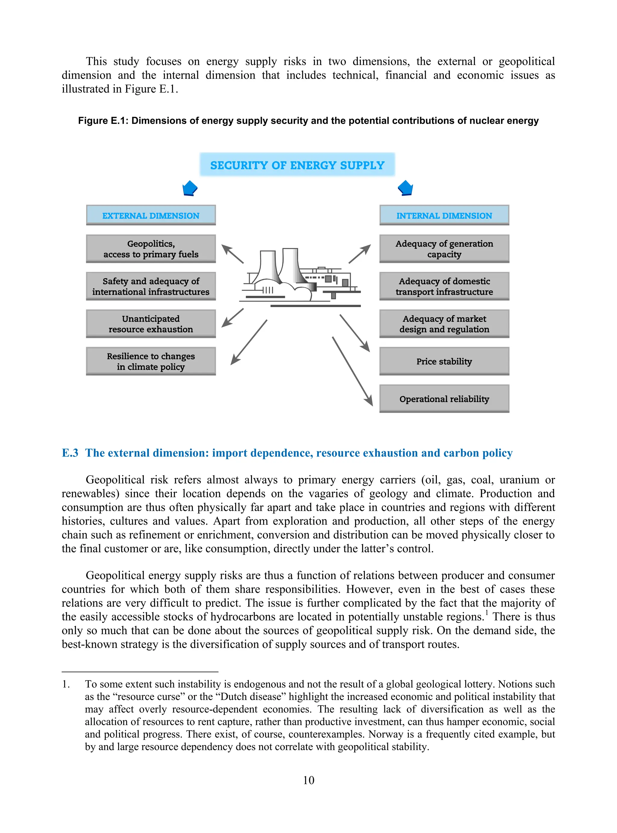 The Security Of Energy Supply And The Contribution Of Nuclear Energy ...
