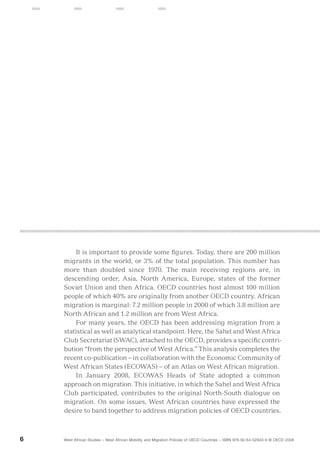 West African Mobility And Migration Policies Of Oecd Countries Oecd | PDF
