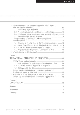 West African Mobility And Migration Policies Of Oecd Countries Oecd | PDF