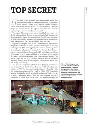 Nighthawk Programme F117 Stealth Fighter Units Of Operation Desert Storm Warren Thompson | PDF