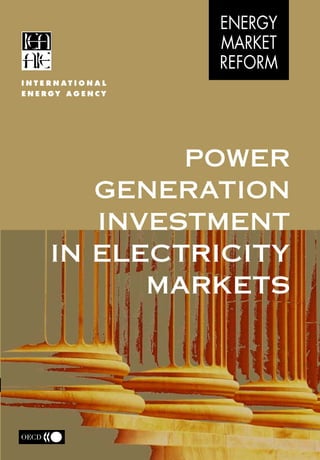 Power Generation Investment In Electricity Markets Oecd | PDF