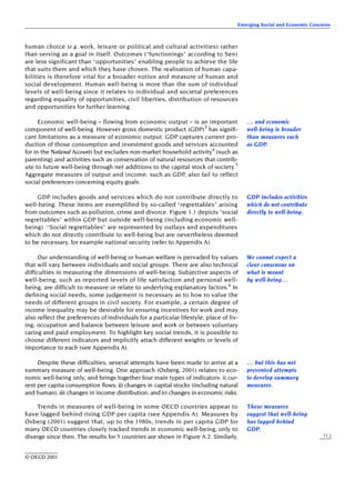 Wellbeing Of Nations The Role Of Human And Social Capital Oecd | PDF