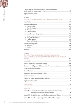 Problem Solving For Tomorrows World First Measures Of Crosscultural ...