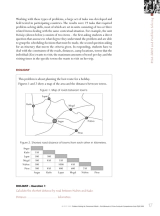 Problem Solving For Tomorrows World First Measures Of Crosscultural ...