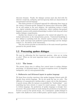 Robust Processing Of Spoken Situated Dialogue A Study In Humanrobot ...