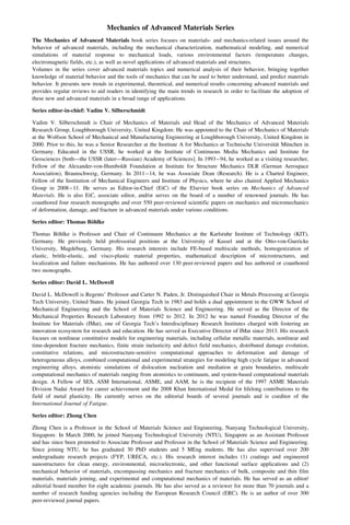 Mechanics of materials in modern manufacturing methods and processing ...
