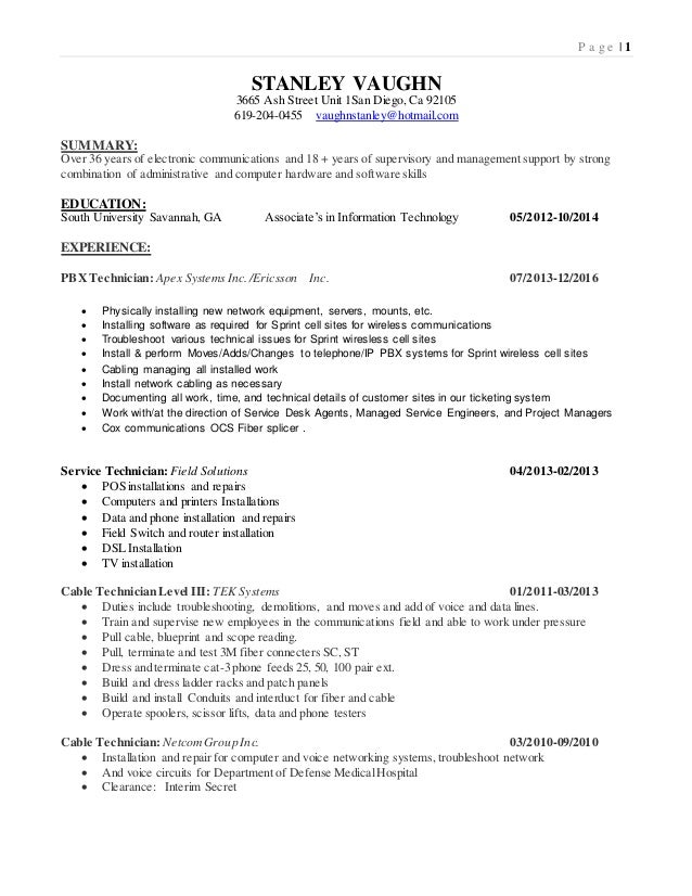 improve my resume