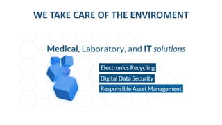 WE TAKE CARE OF THE ENVIROMENT
 