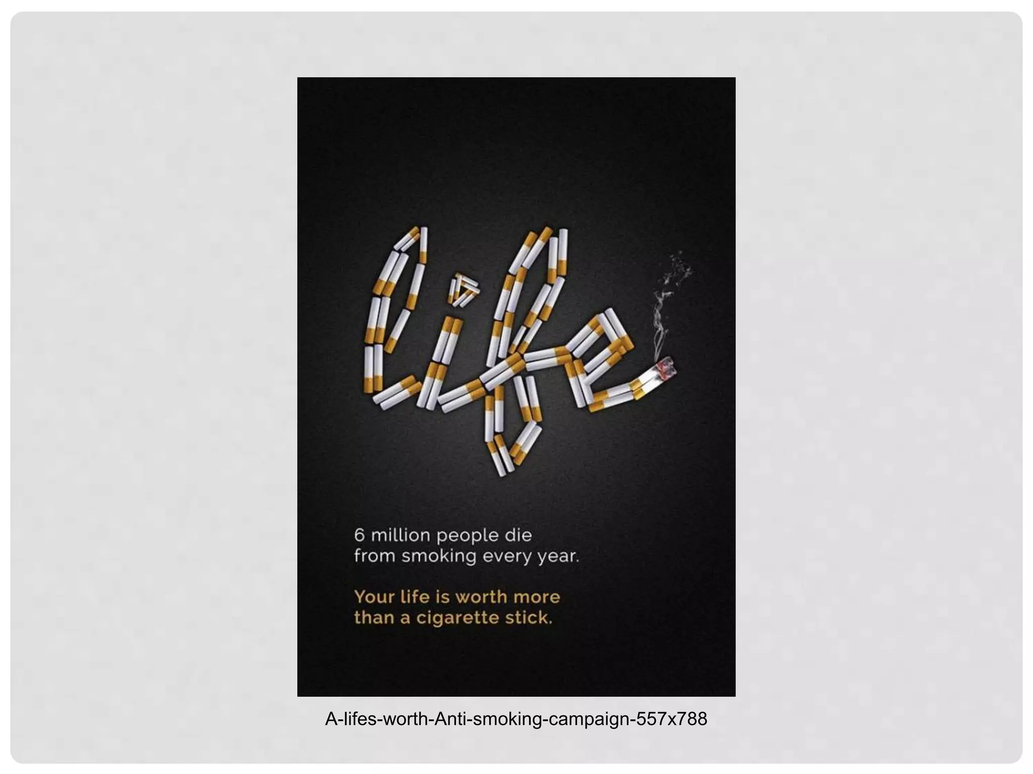 33 contoh poster kesehatan tentang anti rokok no smoking | PPTX