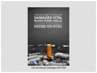 33 contoh poster kesehatan tentang anti rokok no smoking | PPTX