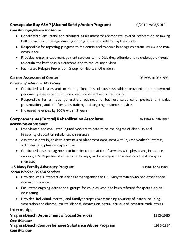 Youth Case Manager Resume Youth Case Manager Resume