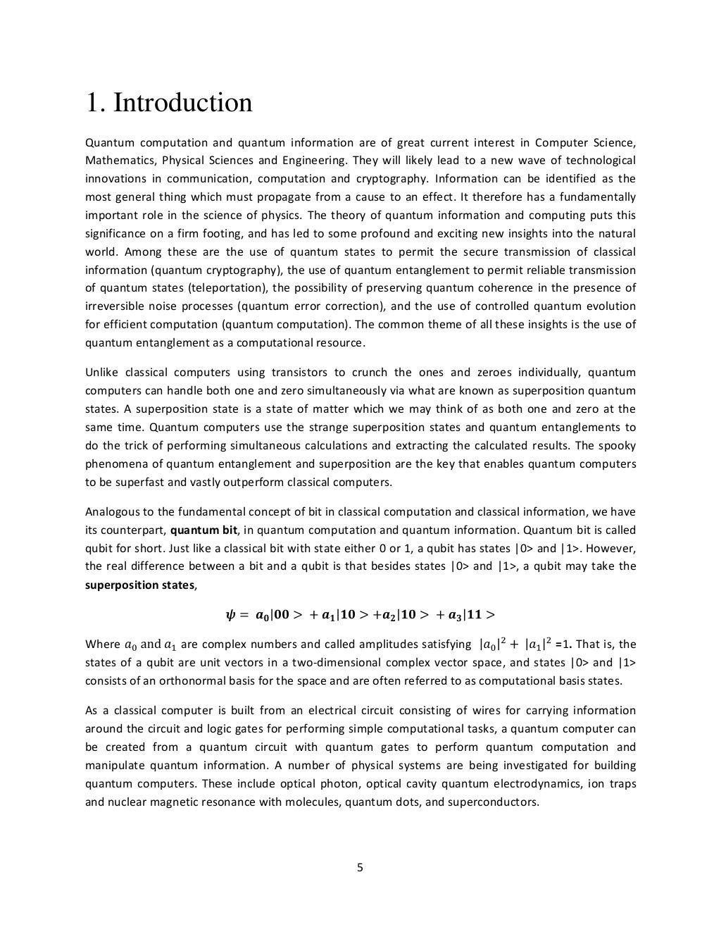 Expository essay: Master thesis uu igitur