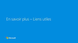 En savoir plus – Liens utiles
 