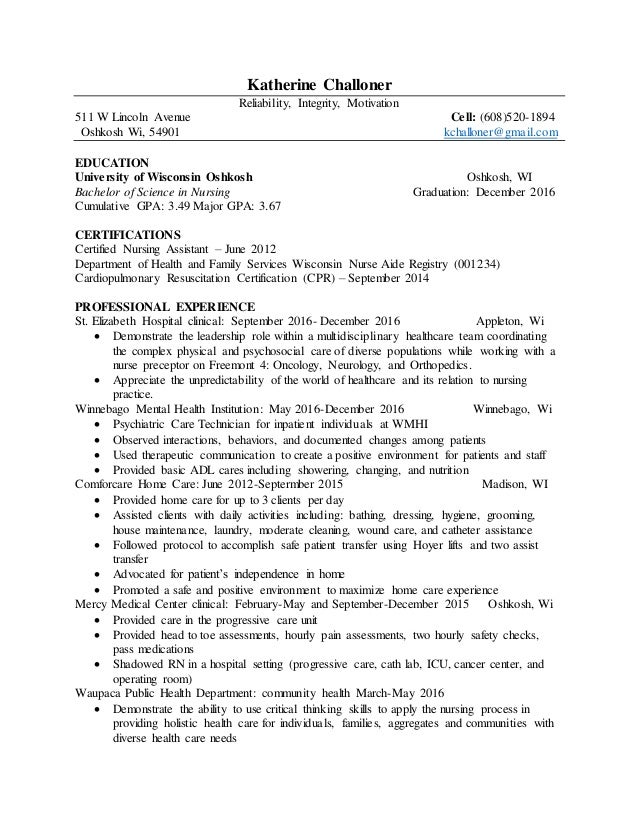 Department Of Health And Family Services Wisconsin Nurse Aide Registry